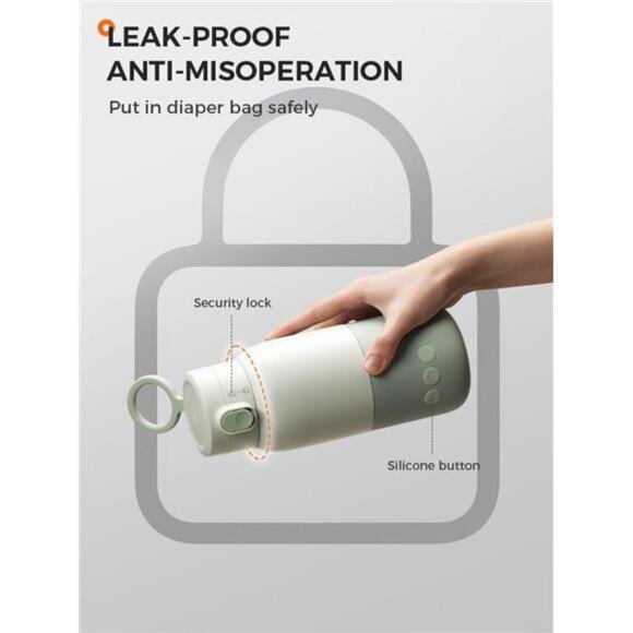 Cordless Portable Milk Warmer Super Fast Charging, Instant breastmilk, Formula - Picture 5 of 7